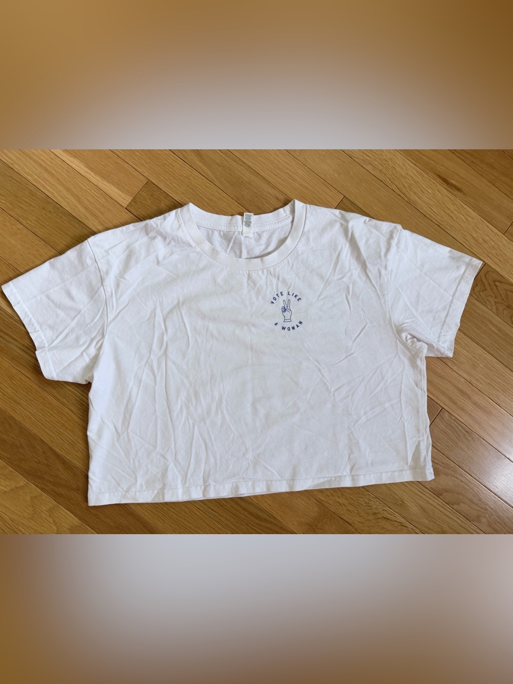 White 'Vote Like a Woman' Graphic Tee - Kids